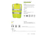 Yellow Hi Visibility Vests (Class 2)